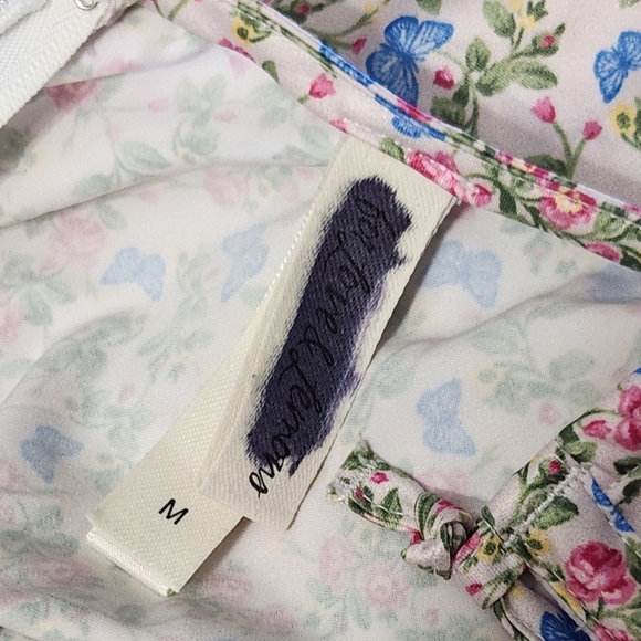 New!For Love and Lemons Baby Butterflies Slip Dress - Picture 14 of 16